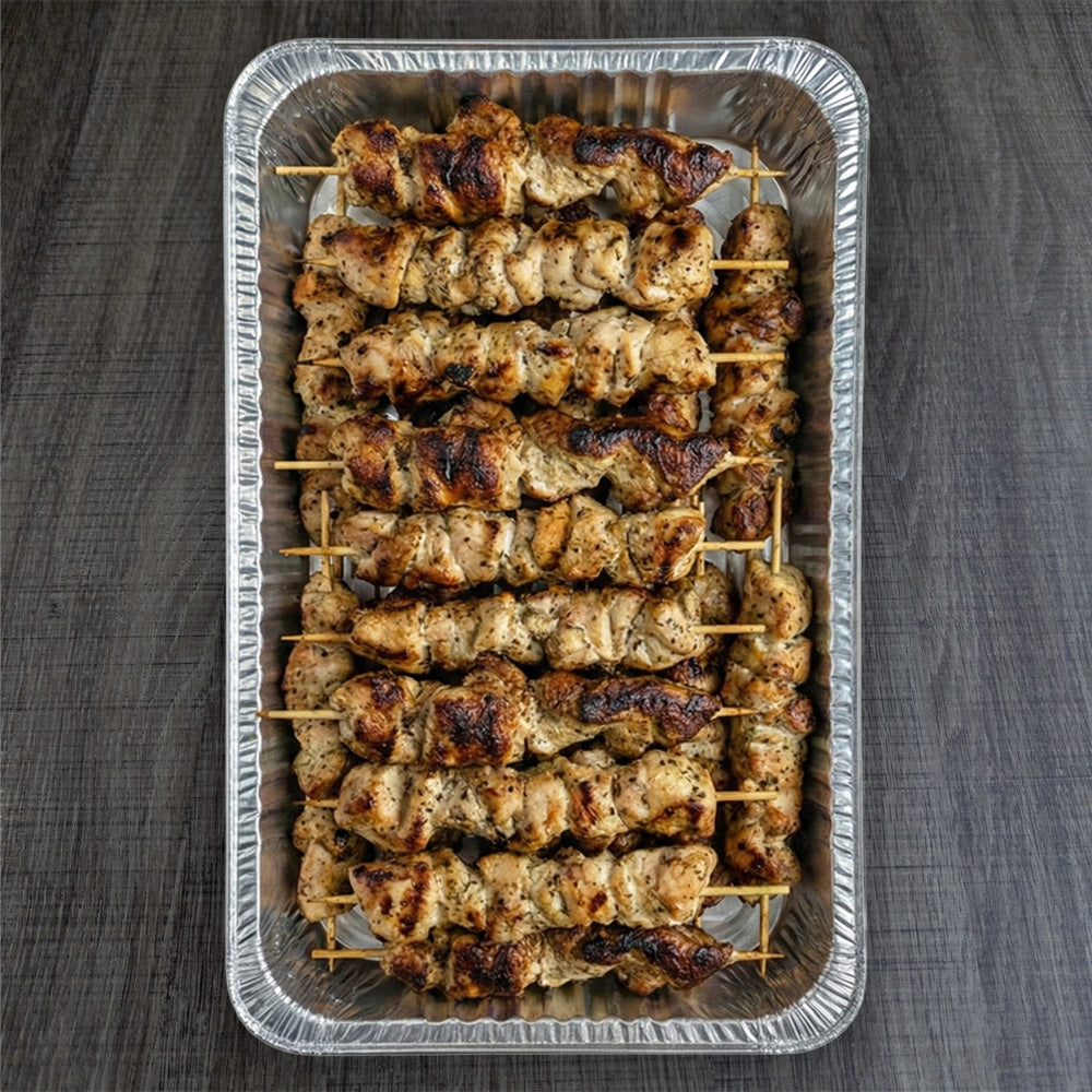 Chicken Souvlaki Dinner